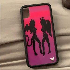 Devil & Angel IPhone XR Wildflower Case